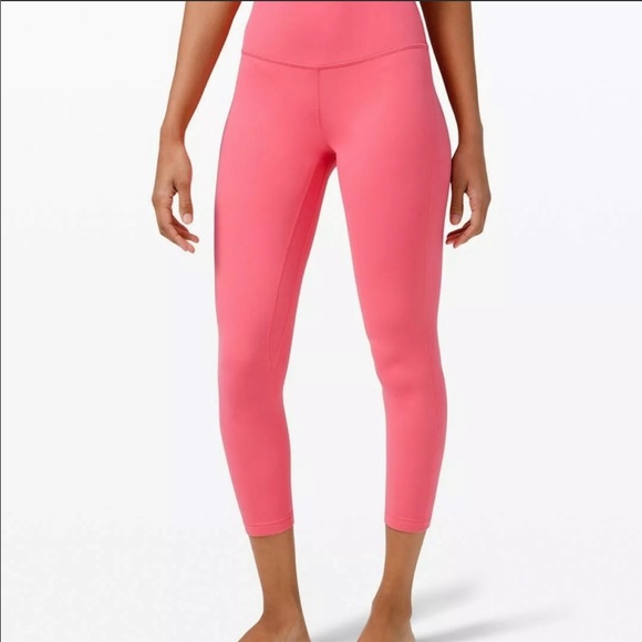 LULULEMON GUAVA PINK SIZE 6 ALIGN 25” LEGGING - Picture 1 of 5